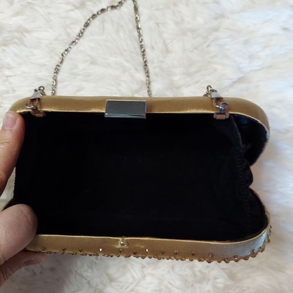 Iris Lane Purse‎ Embellished With Rhinestone Horse - Picture 7 of 8